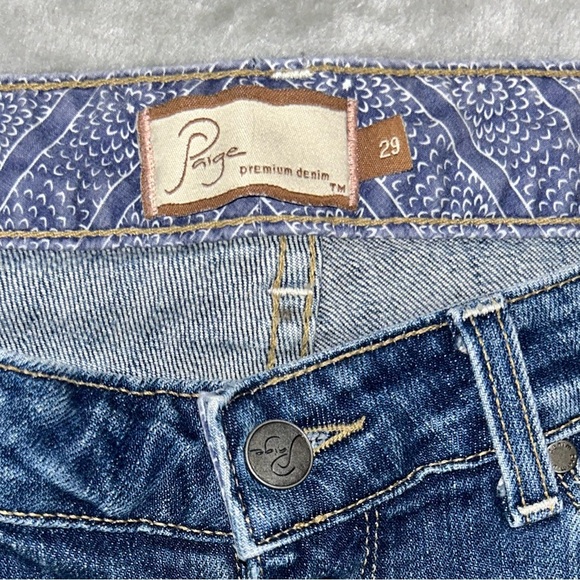 Paige laurel canyon low rise bootcut jeans - Picture 2 of 10